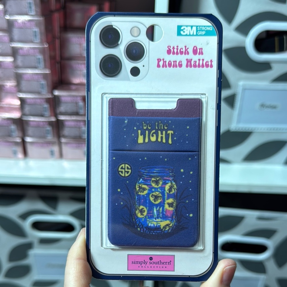 New Simply Southern Stick on Phone Wallet